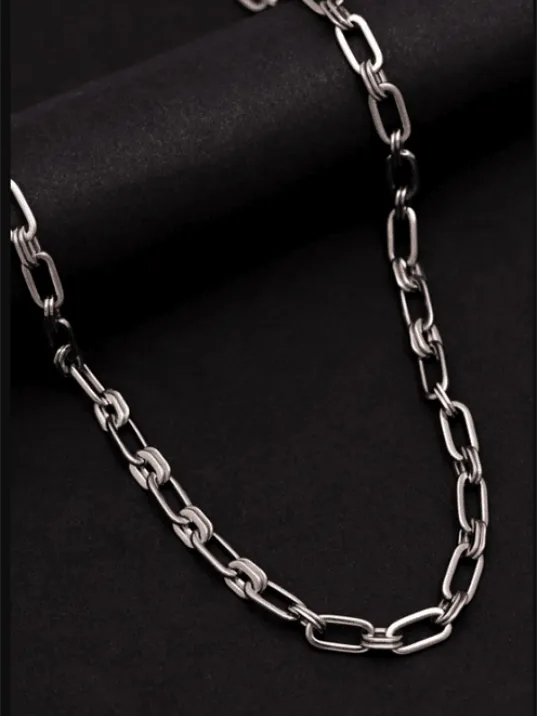 Erkek Kolye - Gemici Model Erkek Çelik Kolye - 316 L Paslanmaz Çelik Kolye