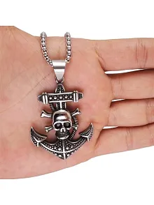 OttoMan Karayip Korsanları Çelik Erkek Kolye Zincir OttoMan Karayip Korsanları Çelik Erkek Kolye Zincir