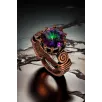 Kadın Bakır Bileklik Yüzük Set - Mistik Topaz Model 2 Ağaç Kabuğu Model İnce Metal Kutu Kuvars Taşlı Kadın Bakır Bileklik Yüzük Set - Mistik Topaz Model 2 Ağaç Kabuğu Model İnce Metal Kutu Kuvars Taşlı