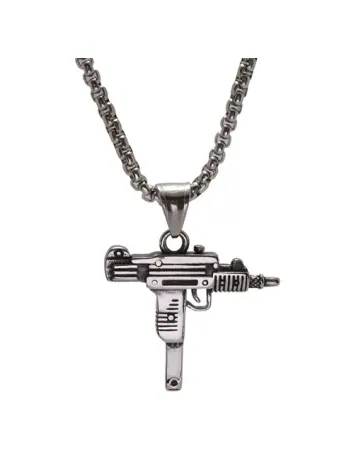 Ottoman Çelik Uzi Erkek Kolye Zincir Ottoman Çelik Uzi Erkek Kolye Zincir