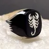Akrep Gümüş Erkek Yüzük Akrep Gümüş Erkek Yüzük