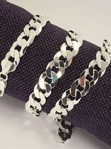 Erkek Gurmet Kolye Zincir Kalın 11mm İtalyan Malı Mükemmel Kalite