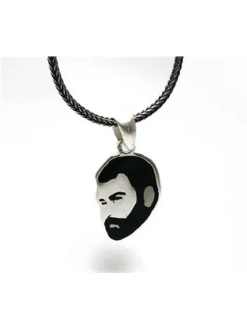 Ahmet Kaya Gümüş Erkek Kolye Zincir