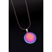 Erkek Çelik Kolye - Hologram İsim Yazılabilir Yuvarlak Model Çelik Kolye Erkek Çelik Kolye - Hologram İsim Yazılabilir Yuvarlak Model Çelik Kolye