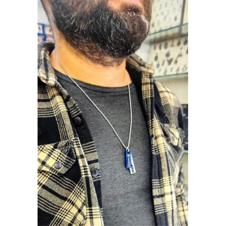 Spotify Unisex Çelik Kolye Seti Spotify Unisex Çelik Kolye Seti