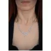 Balın Bayan Zirkon Taşlı Gümüş Su Yolu Set - Kolye, Bileklik, Küpe, Yüzük Balın Bayan Zirkon Taşlı Gümüş Su Yolu Set - Kolye, Bileklik, Küpe, Yüzük