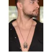 Ottoman Çelik Melek Kanatlı Kuru Kafa Model Erkek Kolye CKL120OKUCU-GMS Ottoman Çelik Melek Kanatlı Kuru Kafa Model Erkek Kolye CKL120OKUCU-GMS