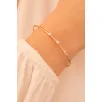Kadın Gümüş Bileklik - Kadın Kelepçe - El Yapımı Rose Kaplama 3 Sıra Zirkon Taşlı Kadın Bileklik Kadın Gümüş Bileklik - Kadın Kelepçe - El Yapımı Rose Kaplama 3 Sıra Zirkon Taşlı Kadın Bileklik