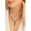 Kadın Çelik Kolye - Zirkon Taşlı İnce Kibar Çelik Kolye Kadın Çelik Kolye - Zirkon Taşlı İnce Kibar Çelik Kolye