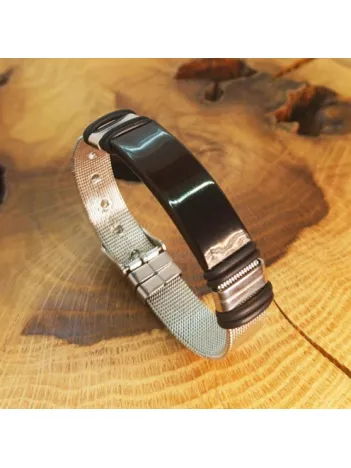 İsim Yazılabilen Hasır Model Çeik Erkek Bileklik CBLGMSHASIR