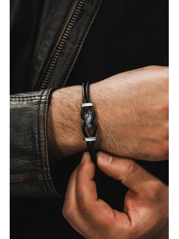 Erkek Deri Bileklik - Orjinal Beyaz Akik Deri Erkek Bileklik Erkek Deri Bileklik - Orjinal Beyaz Akik Deri Erkek Bileklik