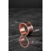 Kadın Bakır Bileklik Yüzük Set - Anna Model Özel Baskı Metal Kutu Ve Kuvars Taşı Kadın Bakır Bileklik Yüzük Set - Anna Model Özel Baskı Metal Kutu Ve Kuvars Taşı