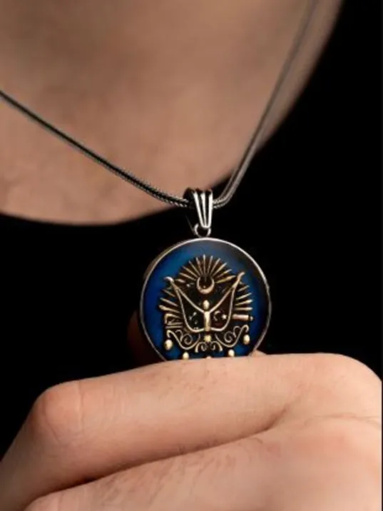 Erkek Gümüş Kolye - Osmanlı Arması İşlemeli Gümüş Kolye Erkek Gümüş Kolye - Osmanlı Arması İşlemeli Gümüş Kolye