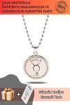 Boğa Burcu Kolye Kadın Erkek Çelik Kolye Top Zincir GKLBOGABURC-GMS Boğa Burcu Kolye Kadın Erkek Çelik Kolye Top Zincir GKLBOGABURC-GMS
