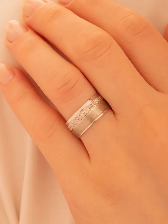 Erkek Gümüş Yüzük - 925 Ayar Sade Gümüş Alyans Yüzük Erkek Gümüş Yüzük - 925 Ayar Sade Gümüş Alyans Yüzük