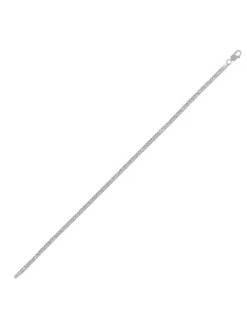 Karis Zirkon Taşlı Su Yolu Bayan Gümüş Bileklik