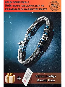 Anchor Milano 316L Çelik İtalyan Gurmet Zincir Çapa Motifli Erkek Bileklik - Parlak