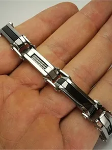 Çeli̇k Erkek Bi̇lekli̇k Künye Halat Tasarım