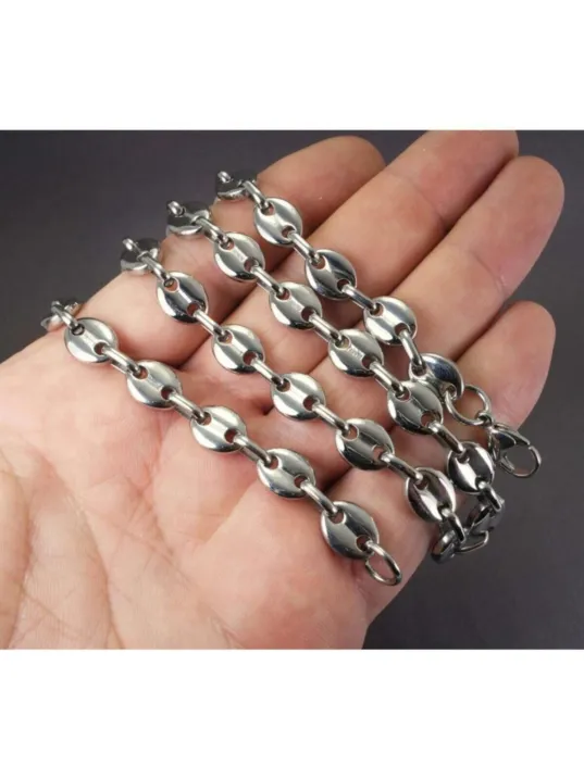 Gemici Model İnce Çelik Erkek Kolye Zincir