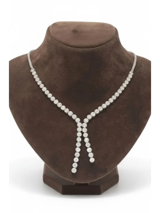 Almira Gümüş Su Yolu Kolye