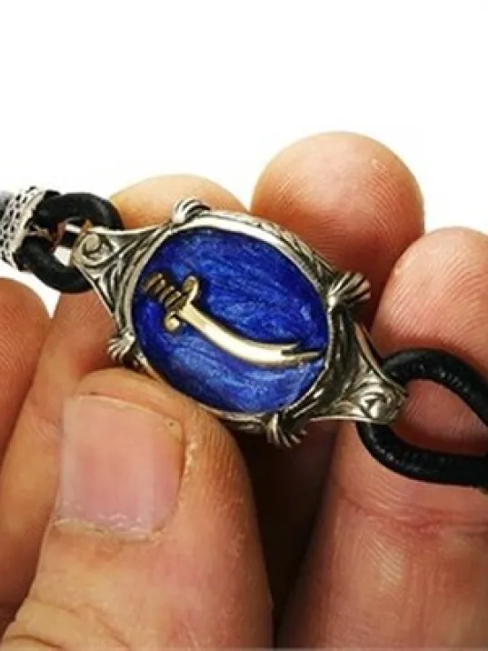 Zülfikar Kılıcı Deri Gümüş Erkek Bayan Bileklik Zülfikar Kılıcı Deri Gümüş Erkek Bayan Bileklik