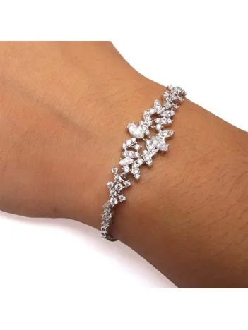 Kardelen Su Yolu Gümüş Bileklik