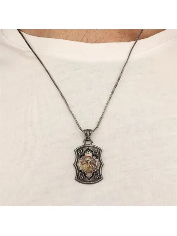 Hayat Ağacı Model 925 Ayar Gümüş Erkek Kolye Zincir Gklhayatagc-gms