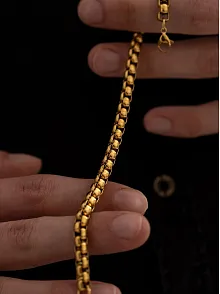 Erkek Çelik Bileklik - Ottoman 5.5mm Polo Erkek Bileklik Künye Ince Model