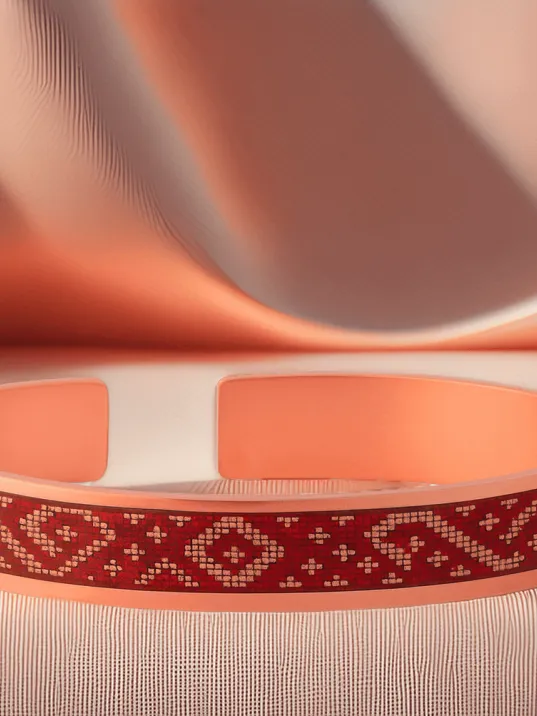 Kadın Bakır Bileklik -Stella Model Özel Baskı Metal Kutu Ve Kuvars Taşı Kadın Bakır Bileklik -Stella Model Özel Baskı Metal Kutu Ve Kuvars Taşı