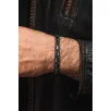 Erkek Kadın Doğal Taş Bileklik - Siyah Hematit Doğal Taşlı Makrome Model 3 Unisex Bileklik Erkek Kadın Doğal Taş Bileklik - Siyah Hematit Doğal Taşlı Makrome Model 3 Unisex Bileklik