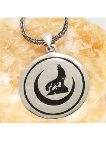 Bozkurt Hilal Erkek Gümüş Kolye Zincir