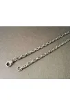 2,5mm En İnce Kral Çelik Erkek Kolye Zincir