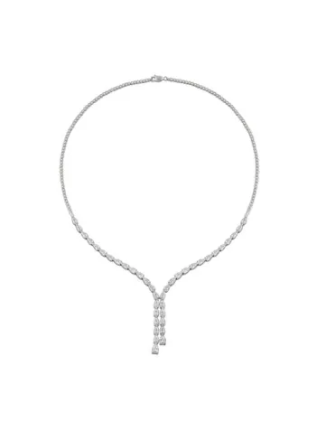 Füreyya Zirkon Taşlı Bayan Gümüş Kolye