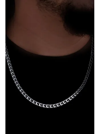 Erkek Çelik Kolye - Barlı Gurmet Model Çelik Kolye