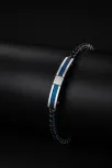 Erkek Çelik Bileklik - Lacivert Zirkon Taşlı Plaka Erkek Çelik Bileklik Erkek Çelik Bileklik - Lacivert Zirkon Taşlı Plaka Erkek Çelik Bileklik
