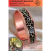 Kadın Bakır Bileklik - Leopar Model Özel Baskı Metal Kutu Ve Doğal Taşlar Kadın Bakır Bileklik - Leopar Model Özel Baskı Metal Kutu Ve Doğal Taşlar