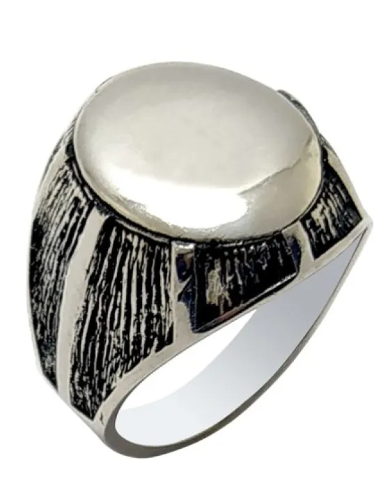 Kişiye Özel Gümüş Erkek Yüzük
