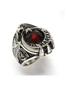 Polis Özel Harekat Ayyıldız Gümüş Erkek Yüzük