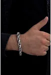 Erkek Çelik Bileklik - Sarmal Model Çelik Bileklik