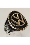 Volkswagen Amblemli Logolu Erkek Gümüş Yüzük