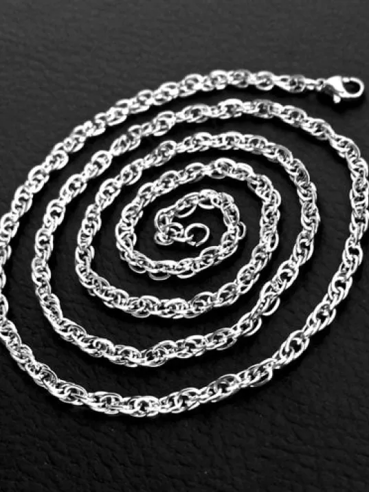 Singapur Erkek Bayan Çelik Kolye CKLSINGAPUR-GMS