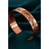 Kadın Bakır Bileklik - Çiçek Model Kadın Bakır Kelepçe Bileklik Bilezik Metal Kutu ve Kuvars Taşı Kadın Bakır Bileklik - Çiçek Model Kadın Bakır Kelepçe Bileklik Bilezik Metal Kutu ve Kuvars Taşı