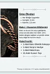 Sevgi Düğümü Bakır Bileklik Bilezik Kelepçe Erkek Kadın Doğal Taşlı Metal Kutulu