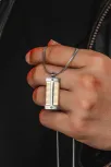 Erkek Çelik Kolye - Antik Şekil Model Erkek Kolye Erkek Çelik Kolye - Antik Şekil Model Erkek Kolye