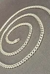 Gümüş Erkek Kolye Zincir 3,5mm Gurmet İnce Model