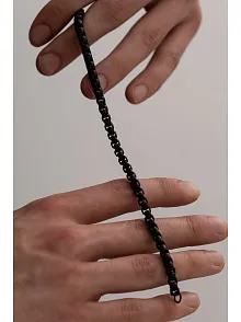 Erkek Çelik Bileklik - Ottoman 5.5mm Polo Erkek Bileklik Künye İnce Model