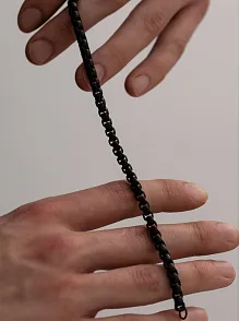 Erkek Çelik Bileklik - Ottoman 5.5mm Polo Erkek Bileklik Künye İnce Model