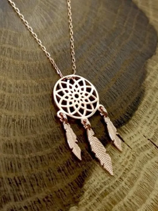 Düş Kapanı Bayan Gümüş Kolye Rose GKLALTDUSKP Düş Kapanı Bayan Gümüş Kolye Rose GKLALTDUSKP