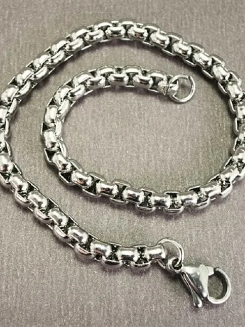 OttoMan 4mm Polo Erkek Bileklik Künye İnce Model