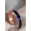 Kadın Bakır Bileklik Yüzük Set - Ocean Model Özel Baskı Metal Kutu Ve Kuvars Taşı Kadın Bakır Bileklik Yüzük Set - Ocean Model Özel Baskı Metal Kutu Ve Kuvars Taşı